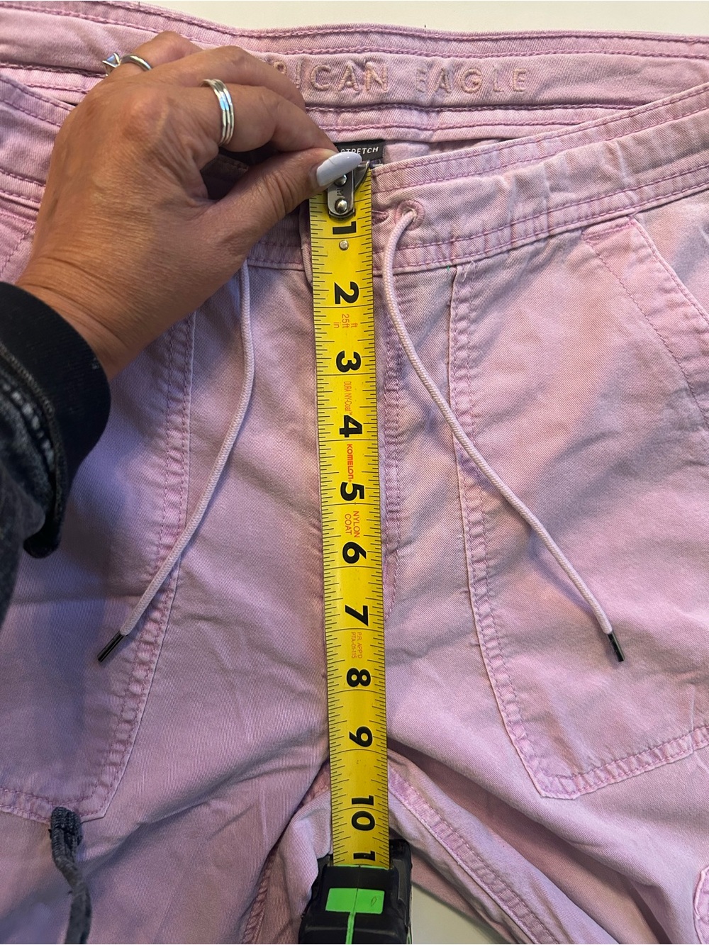 American Eagle Dreamy Drape Cargo Pants - Picture 7 of 7
